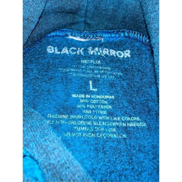 Black Mirror Tie-Dye Hoodie - Picture 4 of 4